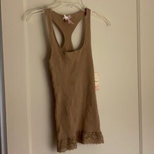 2 for $15 NWT Derek Heart brown tank top